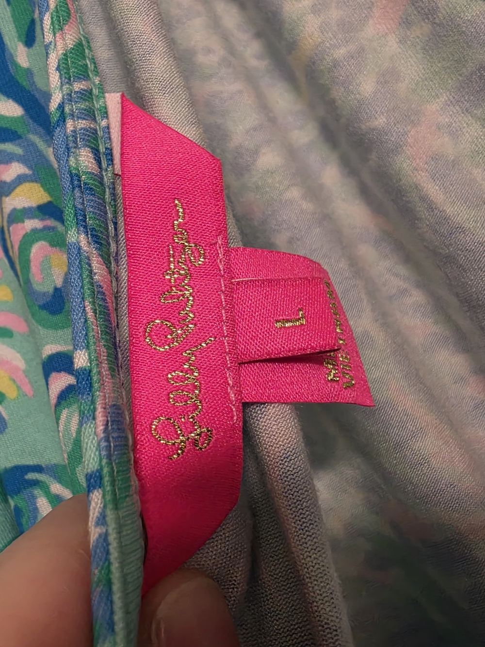 Lilly Pulitzer Parigi Skort Romper Sz L - Picture 10 of 10